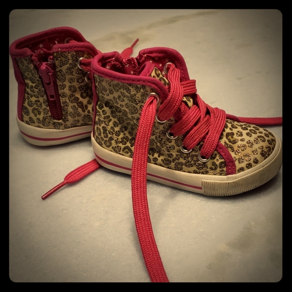 Circo Leopard Glitter HighTop